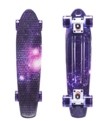 Скейтборд пластиковый Playshion 22" сиреневый космос - фото 9975