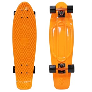 Скейт ecobalance оранжевый с оранжевыми колесами