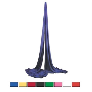 Ткань для номера "Воздушные полотна" Lycra 12 м ширина 1,50 м черная