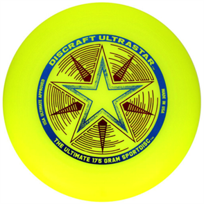 Летающий диск Discraft Ultra-Star 175г желтый