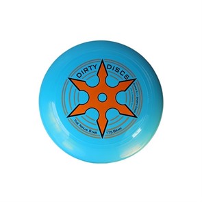 Летающий диск фрисби Fly Frisbees Ninja Star 175 г синий