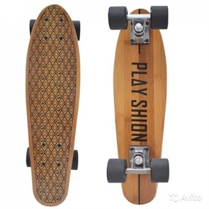 Скейтборд бамбуковый Playshion