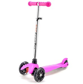Трехколесный самокат для детей розовый 21st Scooter Mini SKL-06AH