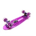 Скейт 22" светящийся Triumf Active розовый TLS-403 Purple - фото 10408