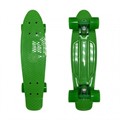 Скейт ecoBalance зеленый с зелеными колесами - фото 11819