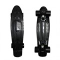 Скейт ecoBalance черный с черныйми колесами - фото 11825