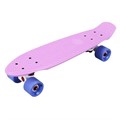 Скейтборд пластиковый Playshion 22" фиолетовый - фото 5623