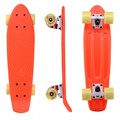 Скейтборд пластиковый Playshion 22" оранжевый - фото 7583