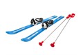 Детские лыжи с палками и креплениями Gismo Riders Baby Ski, 90 см (Чехия) синий - фото 8844