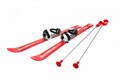 Детские лыжи с палками и креплениями Gismo Riders Baby Ski, 90 см (Чехия) красные - фото 8846