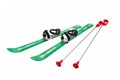 Детские лыжи с палками и креплениями Gismo Riders Baby Ski, 90 см (Чехия) зеленые - фото 8848