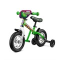 Легкий алюминиевый беговел с колесиками и подножкой Small Rider Ballance 2 зеленый - фото 8935